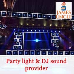 Party light and DJ Mr. Dj Ashish Saha in Dumdum